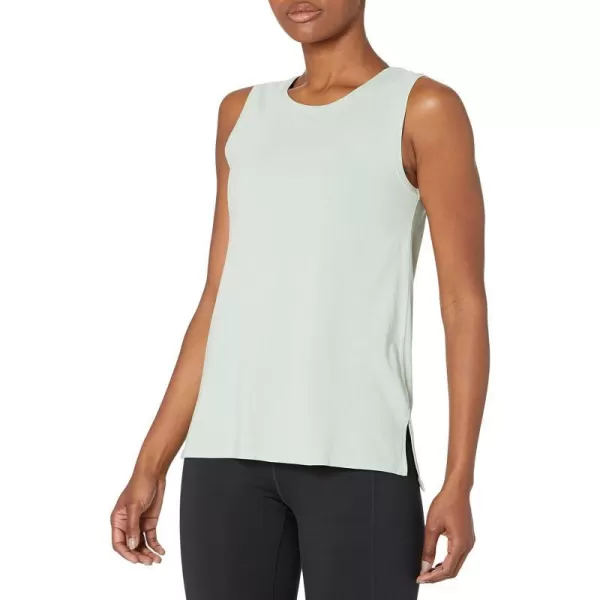 Amazon Essentials Womens Soft Cotton StandardFit Yoga Tank Available in Plus Size Previously Core 10Mint Green