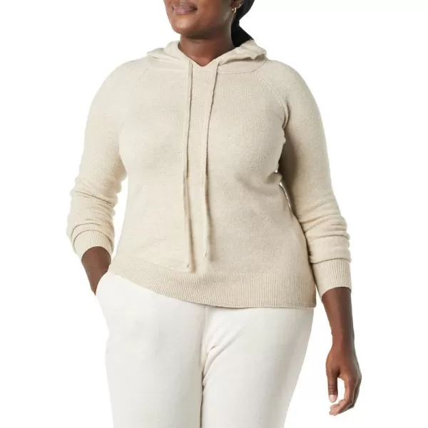 Amazon Essentials Womens Soft Touch Hooded Pullover SweaterBeige