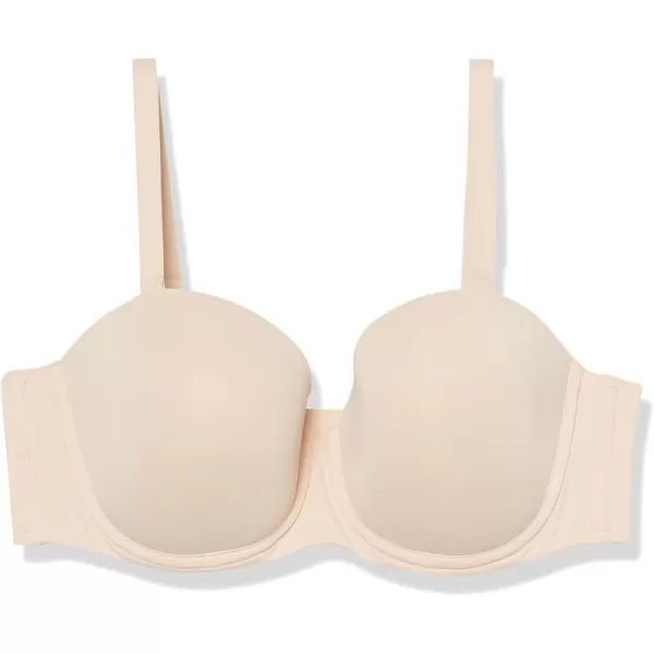 Amazon Essentials Womens Strapless Microfiber BraBlush