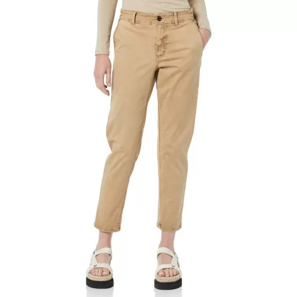 Amazon Essentials Womens Stretch Chino Ankle Length Pant Previously GoodthreadsCamel