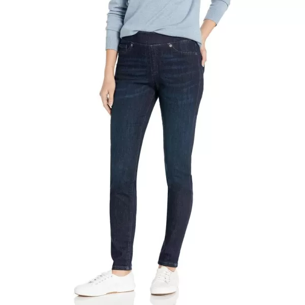 Amazon Essentials Womens Stretch PullOn Jegging Available in Plus SizeDark Wash