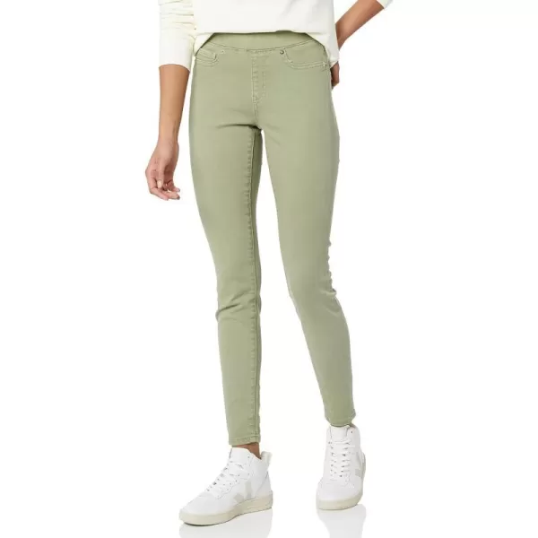 Amazon Essentials Womens Stretch PullOn Jegging Available in Plus SizeLight Sage Green