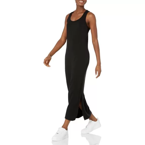 Amazon Essentials Womens Supersoft Terry Racerback Maxi Dress Previously Daily RitualBlack