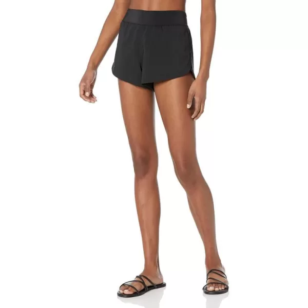 Amazon Essentials Womens Swim ShortWashed Black