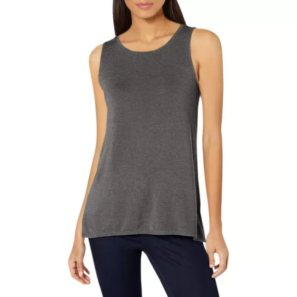 Amazon Essentials Womens Swing Tank Available in Plus SizeRayon Blend Charcoal Heather