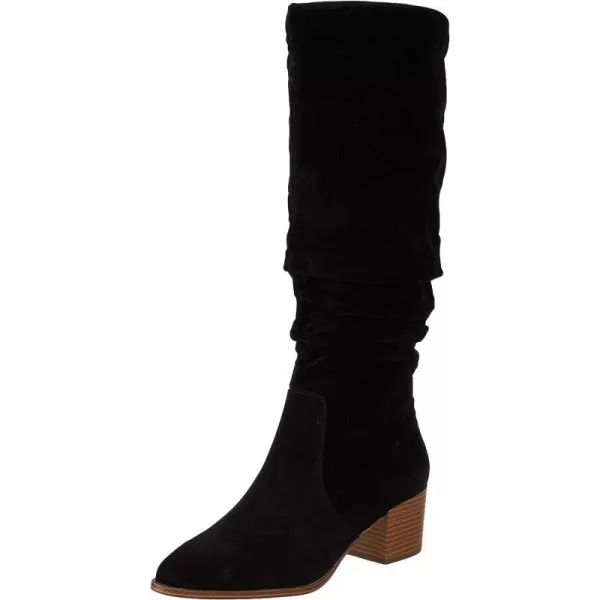 Amazon Essentials Womens Tall Block Heel BootsBlack