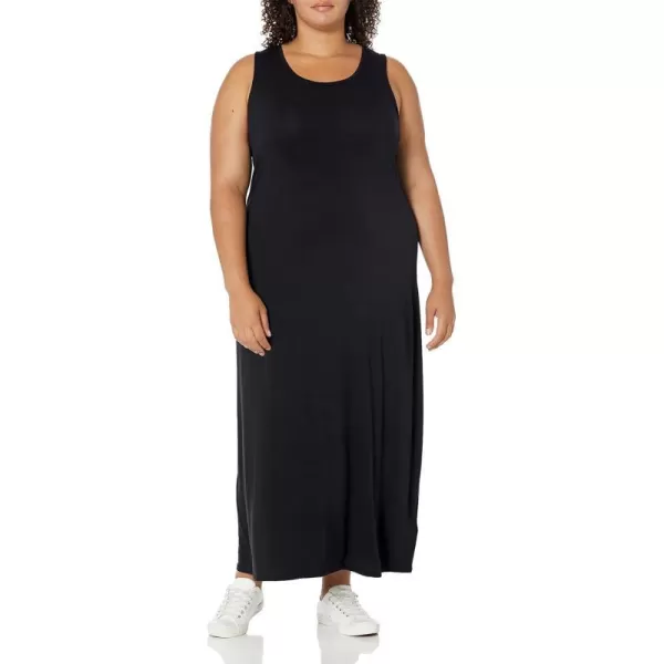 Amazon Essentials Womens Tank Maxi DressRayon Blend Black