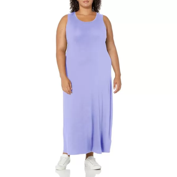 Amazon Essentials Womens Tank Maxi DressRayon Blend Soft Violet