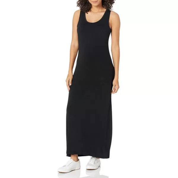 Amazon Essentials Womens Tank Maxi DressSustainably Sourced Rayon Blend Black