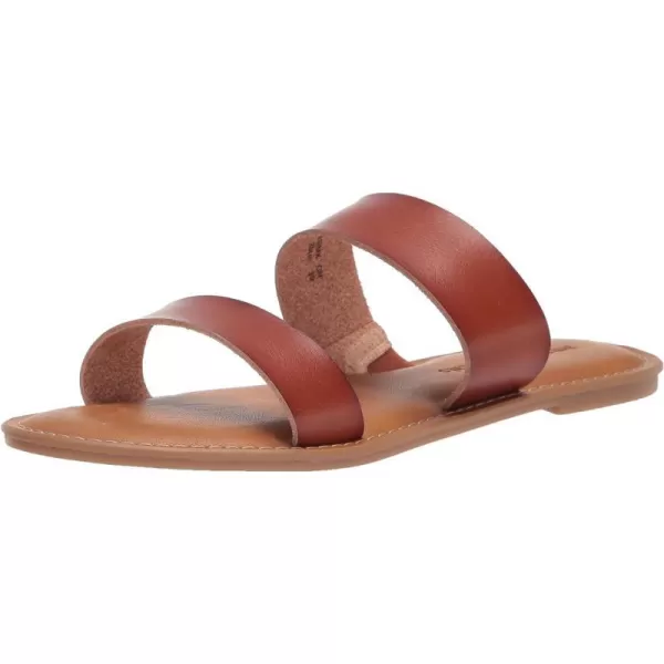 Amazon Essentials Womens Two Band SandalTan