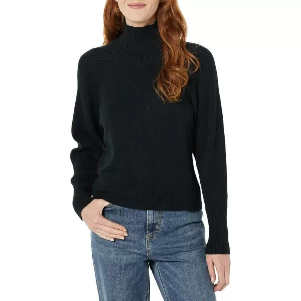 Amazon Essentials Womens Ultra Soft Oversized Cropped Cocoon Sweater Available in Plus Size Previously Daily RitualBlack