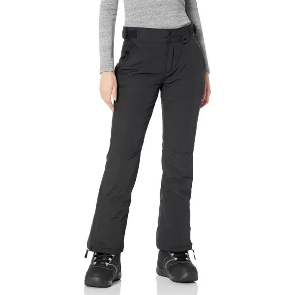 Amazon Essentials Womens WaterResistant FullLength Insulated Snow PantsBlack