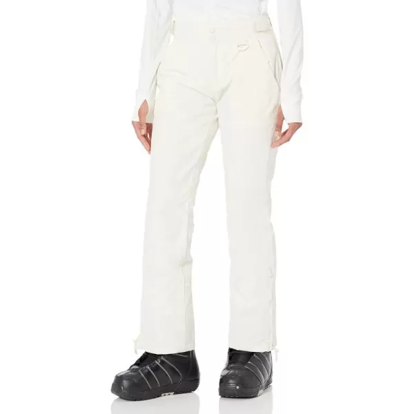 Amazon Essentials Womens WaterResistant FullLength Insulated Snow PantsEggshell White