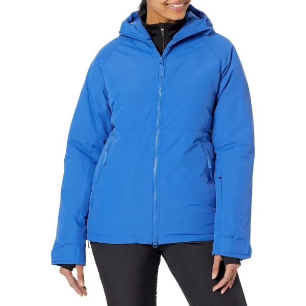 Amazon Essentials Womens WaterResistant LongSleeve Insulated Snow Jacket with HoodRoyal Blue