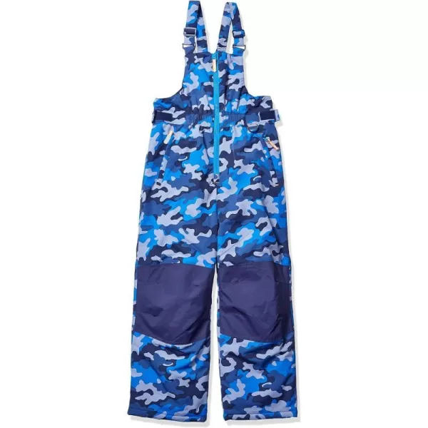 Amazon Essentials boys WaterResistant Snow BibBlue Camo