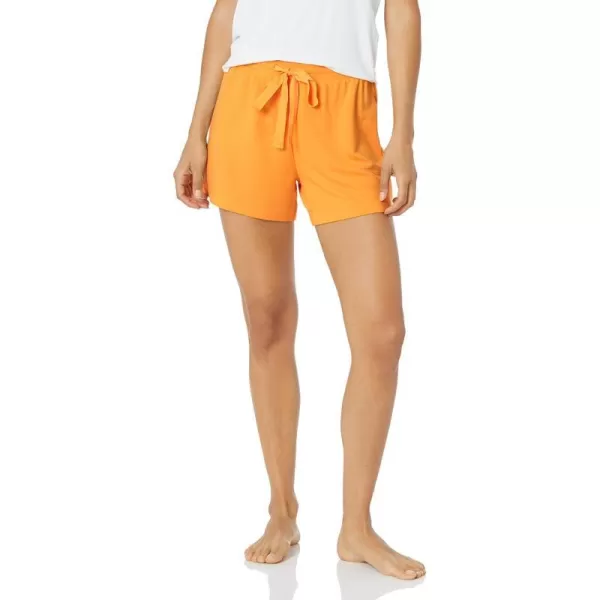 Amazon Essentials womens Lightweight Lounge Terry Pajama ShortYellow