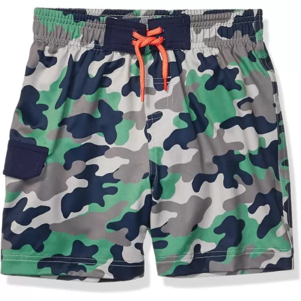 Spotted Zebra Boys Swim Board ShortsCamo