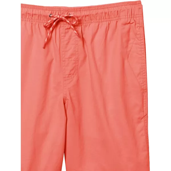 Amazon Essentials Mens 8quot Inseam RelaxedFit Drawstring Walk Short Available in Plus SizeCoral Pink