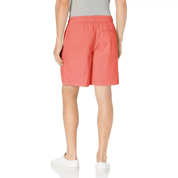 Amazon Essentials Mens 8quot Inseam RelaxedFit Drawstring Walk Short Available in Plus SizeCoral Pink