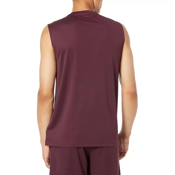 Amazon Essentials Mens Active Performance Tech Muscle Tank Pack of 2BurgundyNavy