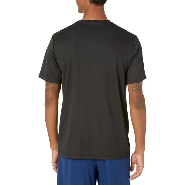 Amazon Essentials Mens Active Performance Tech TShirt Available in Big ampamp Tall Pack of 2Black