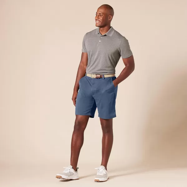 Amazon Essentials Mens ClassicFit Stretch Golf Short Available in Big ampamp TallIndigo