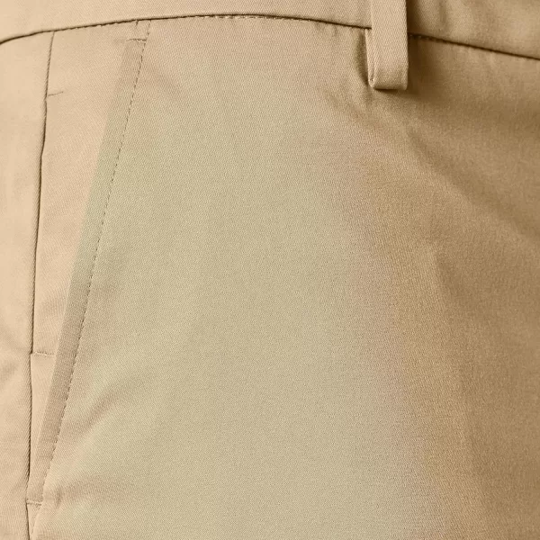 Amazon Essentials Mens ClassicFit Stretch Golf Short Available in Big ampamp TallKhaki Brown