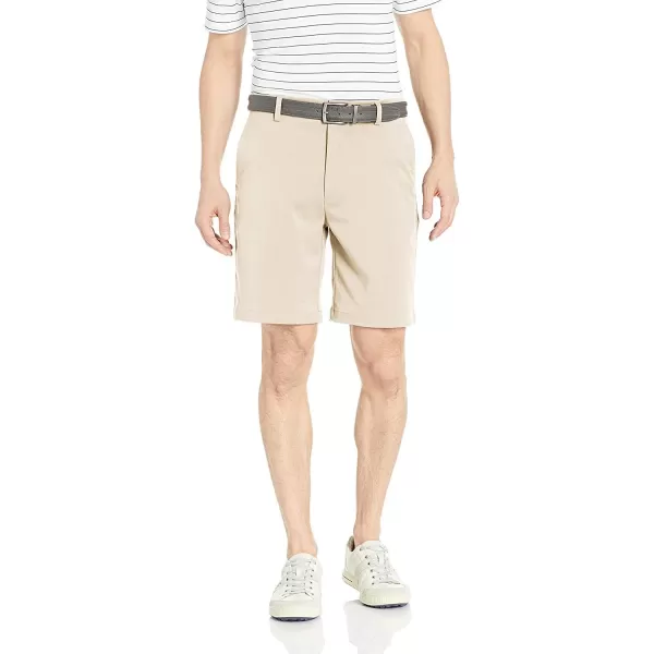 Amazon Essentials Mens ClassicFit Stretch Golf Short Available in Big ampamp TallStone