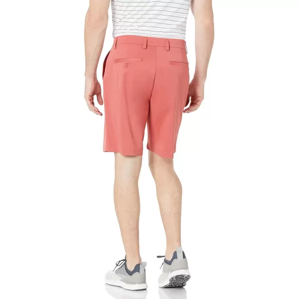 Amazon Essentials Mens ClassicFit Stretch Golf Short Available in Big ampamp TallWashed Red