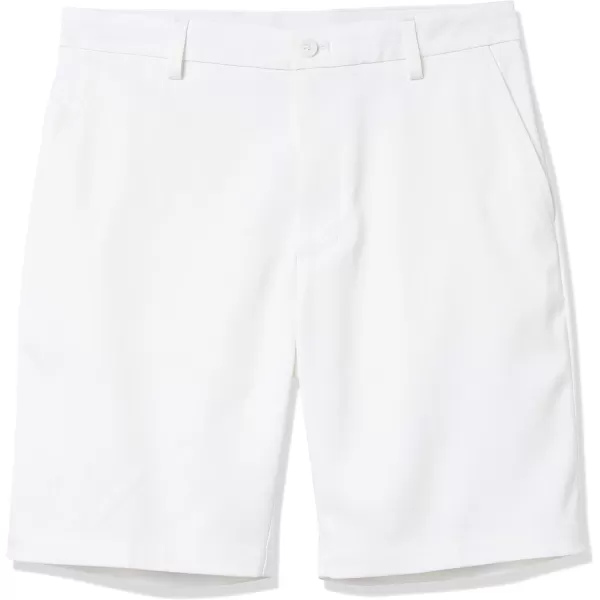 Amazon Essentials Mens ClassicFit Stretch Golf Short Available in Big ampamp TallWhite