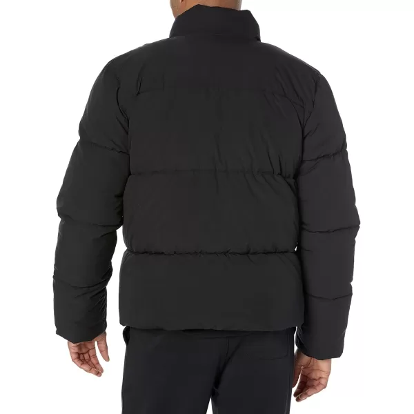 Amazon Essentials Mens Mock Neck Puffer Available in Big ampamp TallBlack