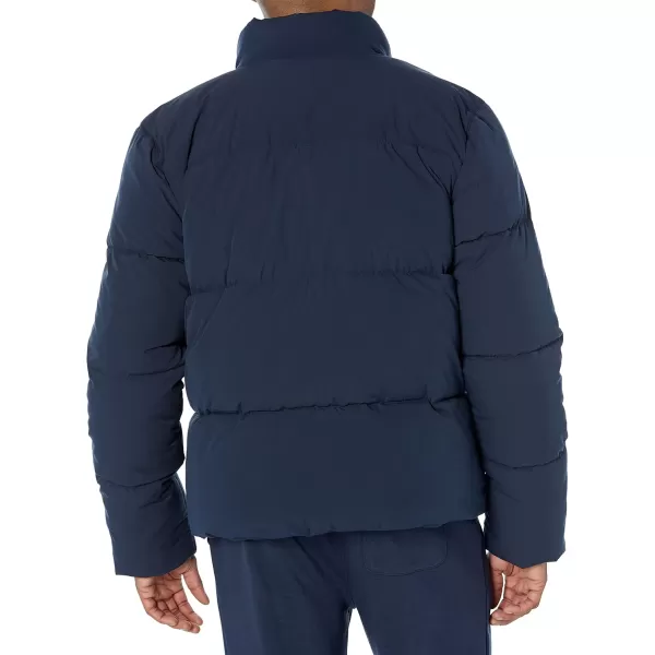 Amazon Essentials Mens Mock Neck Puffer Available in Big ampamp TallNavy