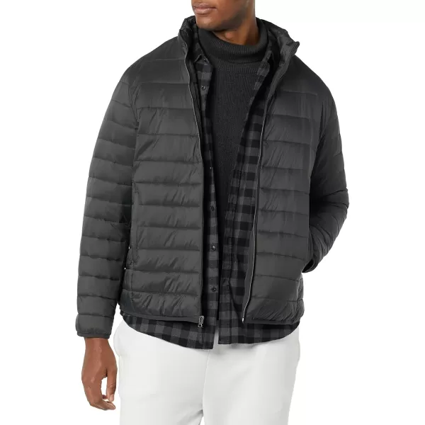 Amazon Essentials Mens Packable Lightweight WaterResistant Puffer Jacket Available in Big ampamp TallDark Grey