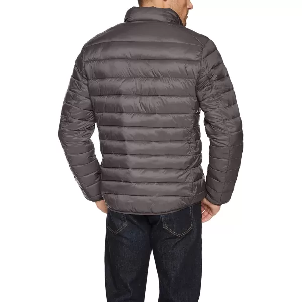 Amazon Essentials Mens Packable Lightweight WaterResistant Puffer Jacket Available in Big ampamp TallGrey