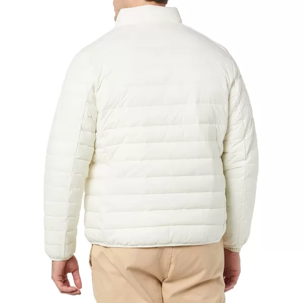 Amazon Essentials Mens Packable Lightweight WaterResistant Puffer Jacket Available in Big ampamp TallLight Beige