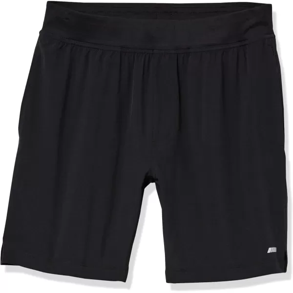 Amazon Essentials Mens Performance Stretch Woven 7quot Training ShortBlack