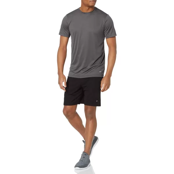 Amazon Essentials Mens Performance Tech LooseFit Lightweight Shorts Available in Big ampamp Tall Pack of 2BlackDark Grey