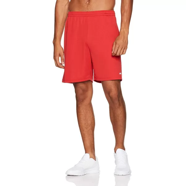 Amazon Essentials Mens Performance Tech LooseFit Lightweight Shorts Available in Big ampamp Tall Pack of 2BlackRed