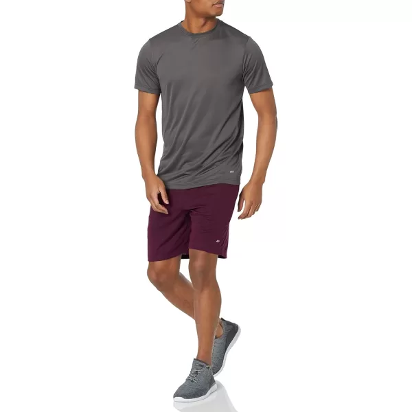 Amazon Essentials Mens Performance Tech LooseFit Lightweight Shorts Available in Big ampamp Tall Pack of 2BurgundyNavy