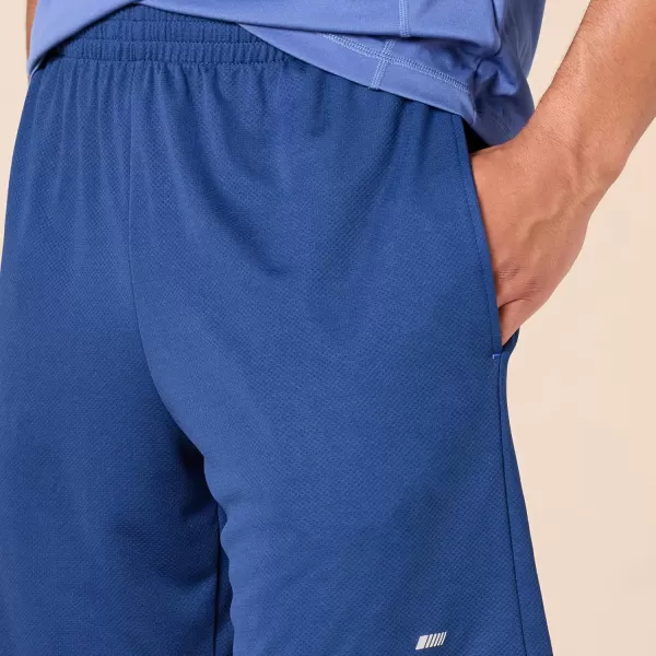 Amazon Essentials Mens Performance Tech LooseFit Lightweight Shorts Available in Big ampamp Tall Pack of 2BurgundyNavy