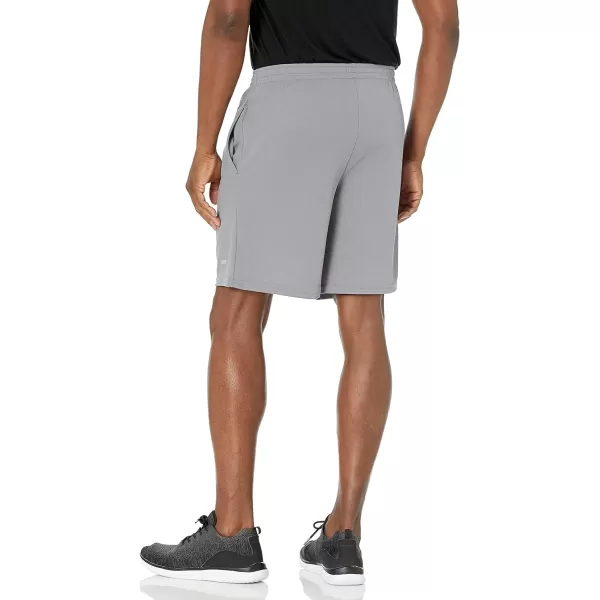 Amazon Essentials Mens Performance Tech LooseFit Lightweight Shorts Available in Big ampamp Tall Pack of 2GreyNavy