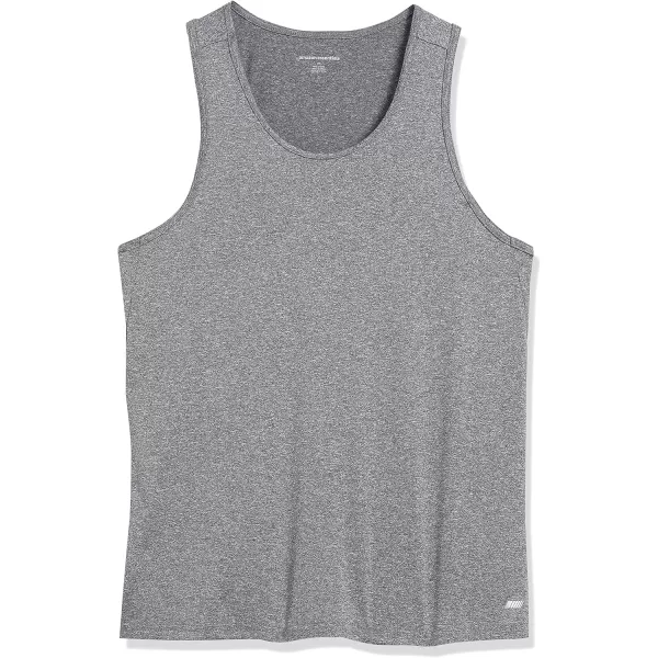 Amazon Essentials Mens Tech Stretch Tank TopBlack Heather