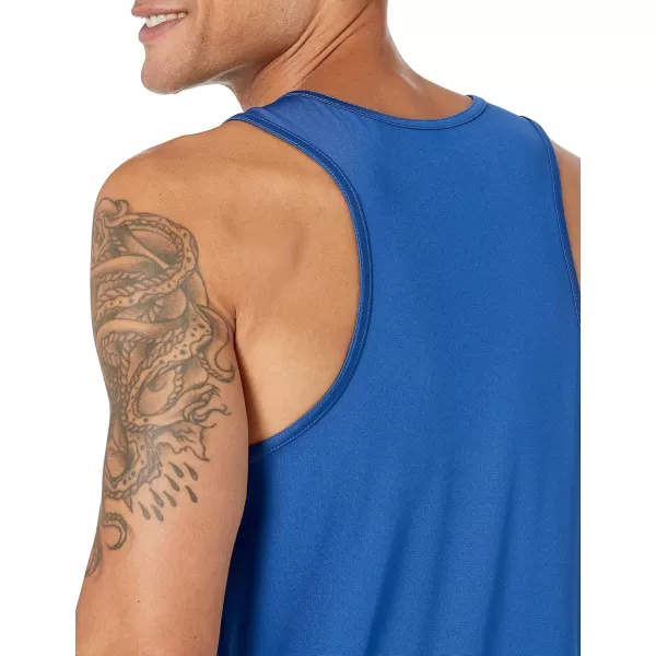 Amazon Essentials Mens Tech Stretch Tank TopBright Blue