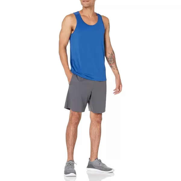 Amazon Essentials Mens Tech Stretch Tank TopBright Blue