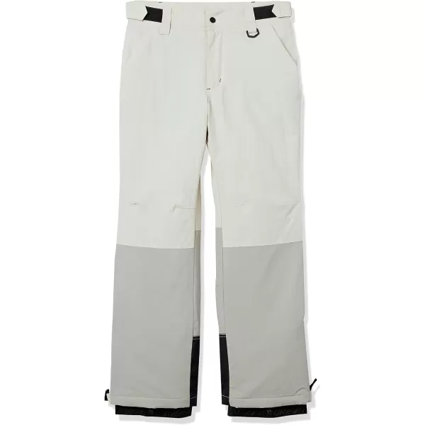 Amazon Essentials mens WaterResistant Insulated Snowboard Snow PantGrey Stone Color Block