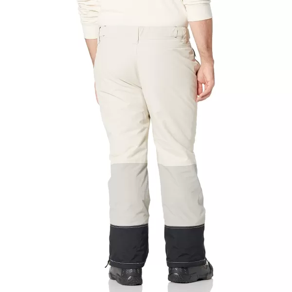 Amazon Essentials mens WaterResistant Insulated Snowboard Snow PantGrey Stone Color Block