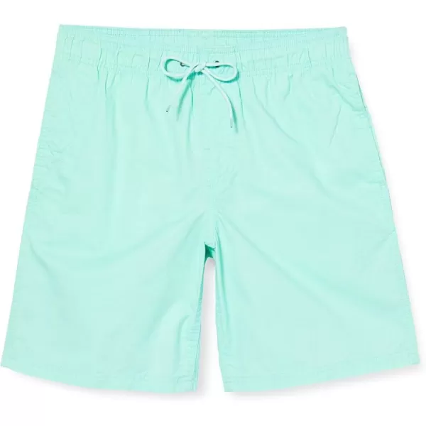 Amazon Essentials Mens 8quot Inseam RelaxedFit Drawstring Walk Short Available in Plus SizeAqua Green