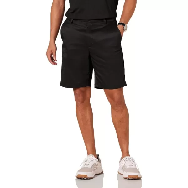 Amazon Essentials Mens ClassicFit Stretch Golf Short Available in Big ampamp TallBlack