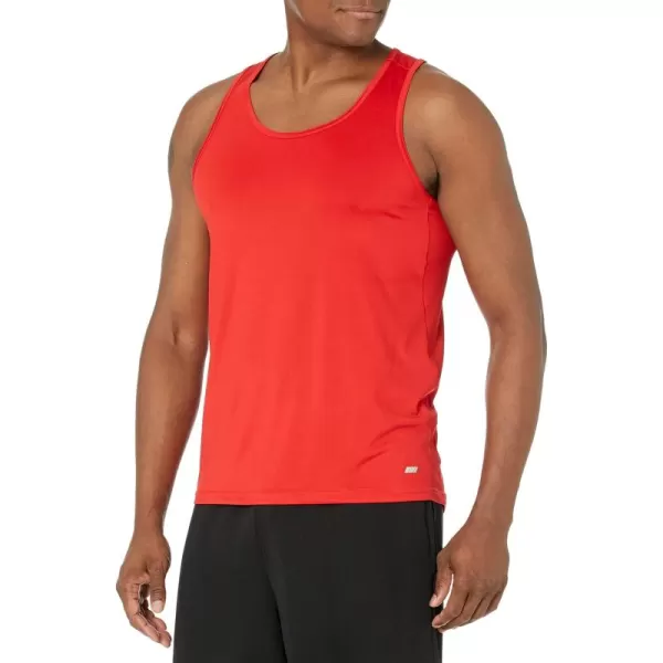 Amazon Essentials Mens Tech Stretch Tank TopRed