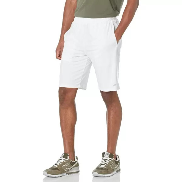 Amazon Essentials Mens Tech Stretch Training Short Available in Big ampamp TallWhite